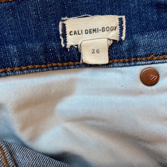 Madewell Cali Demi-Boot Jeans - Size 26 - Picture 4 of 7